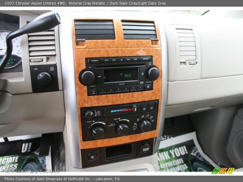 Mineral Gray Metallic / Dark Slate Gray/Light Slate Gray 2007 Chrysler Aspen Limited 4WD