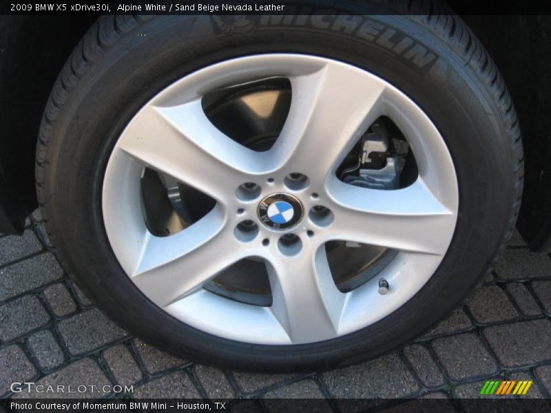 Alpine White / Sand Beige Nevada Leather 2009 BMW X5 xDrive30i