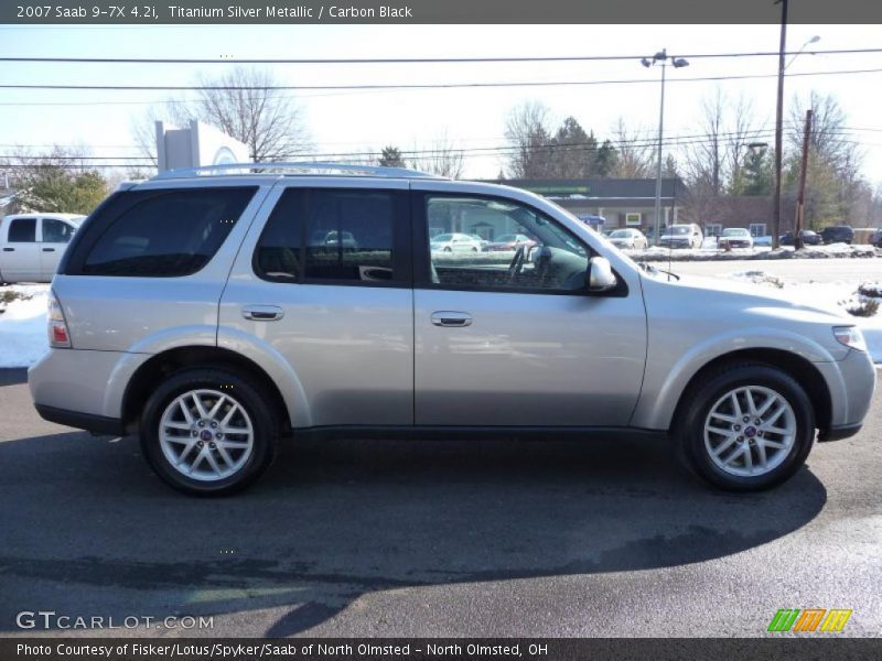 Titanium Silver Metallic / Carbon Black 2007 Saab 9-7X 4.2i