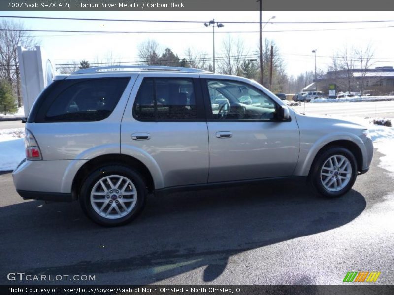 Titanium Silver Metallic / Carbon Black 2007 Saab 9-7X 4.2i