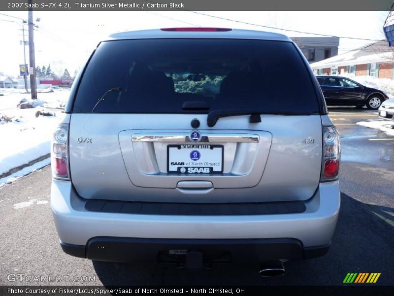 Titanium Silver Metallic / Carbon Black 2007 Saab 9-7X 4.2i