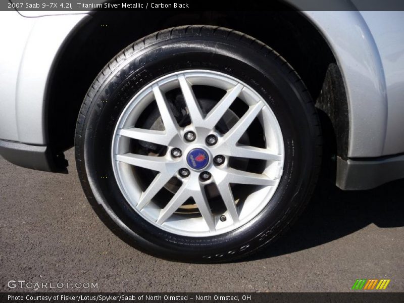 Titanium Silver Metallic / Carbon Black 2007 Saab 9-7X 4.2i