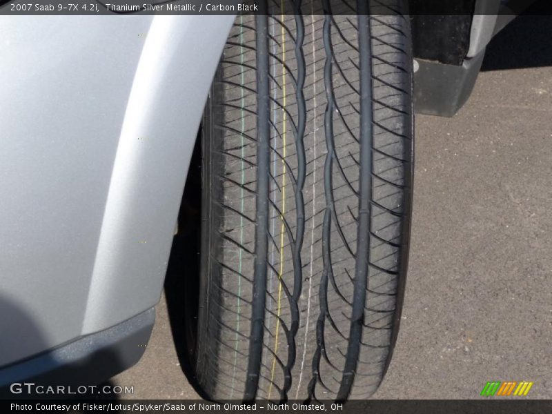 Titanium Silver Metallic / Carbon Black 2007 Saab 9-7X 4.2i