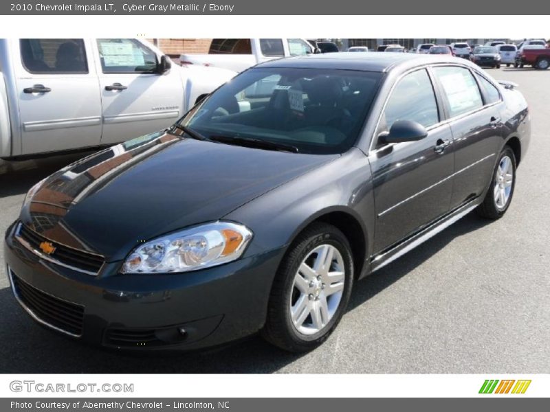 Cyber Gray Metallic / Ebony 2010 Chevrolet Impala LT