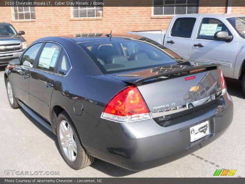 Cyber Gray Metallic / Ebony 2010 Chevrolet Impala LT