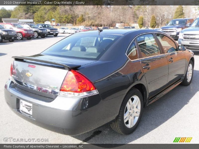 Cyber Gray Metallic / Ebony 2010 Chevrolet Impala LT