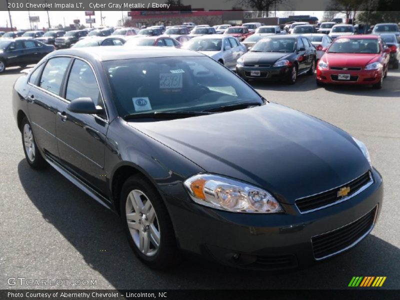 Cyber Gray Metallic / Ebony 2010 Chevrolet Impala LT