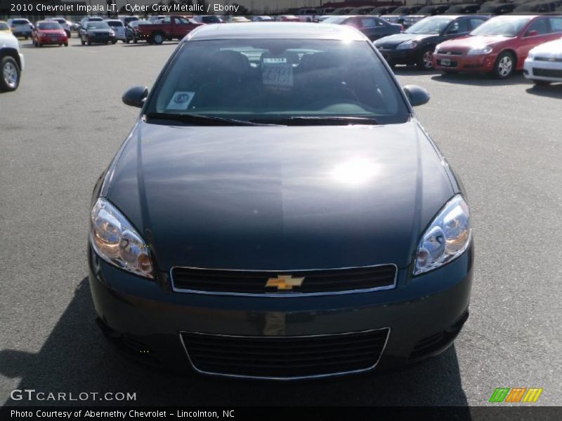 Cyber Gray Metallic / Ebony 2010 Chevrolet Impala LT