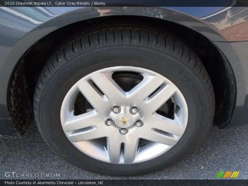 Cyber Gray Metallic / Ebony 2010 Chevrolet Impala LT
