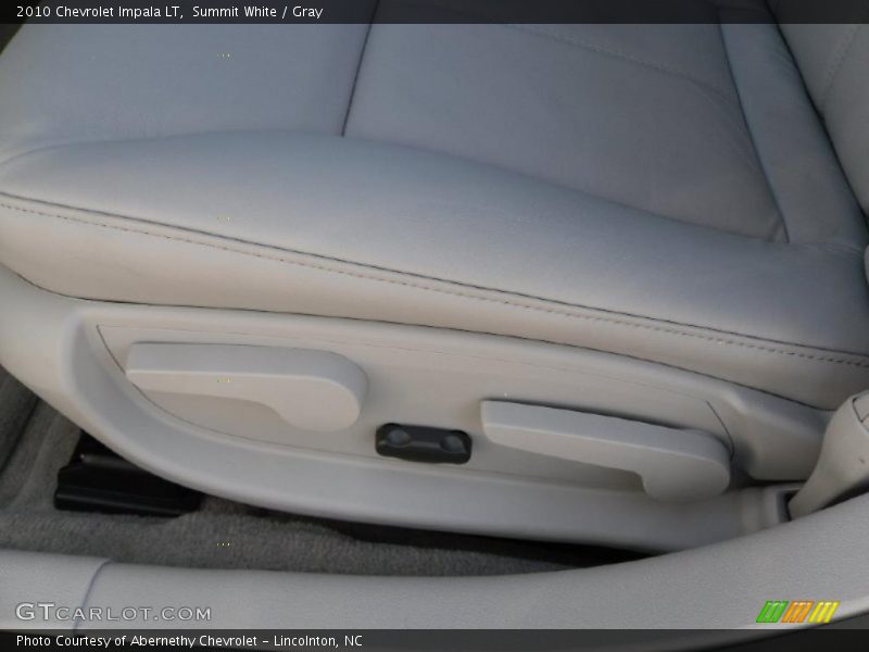 Summit White / Gray 2010 Chevrolet Impala LT