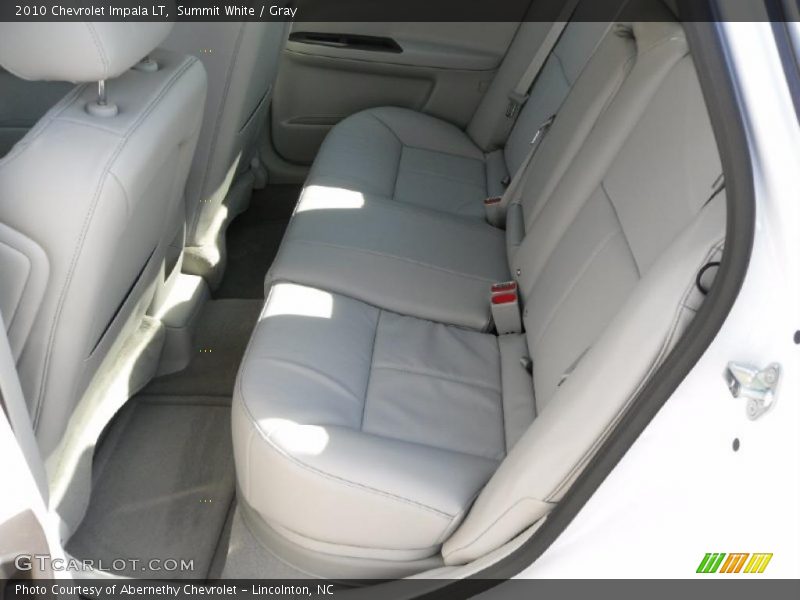 Summit White / Gray 2010 Chevrolet Impala LT