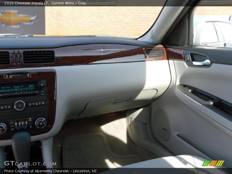 Summit White / Gray 2010 Chevrolet Impala LT