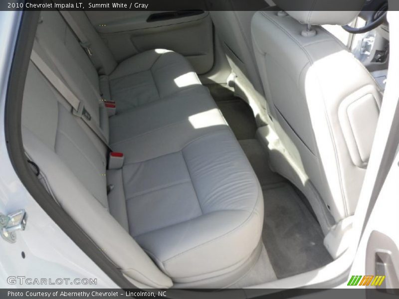 Summit White / Gray 2010 Chevrolet Impala LT