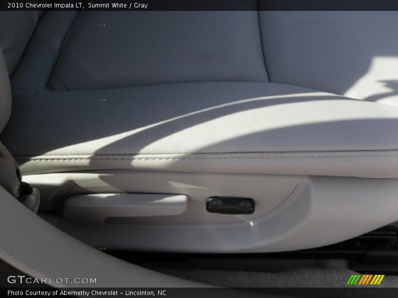 Summit White / Gray 2010 Chevrolet Impala LT