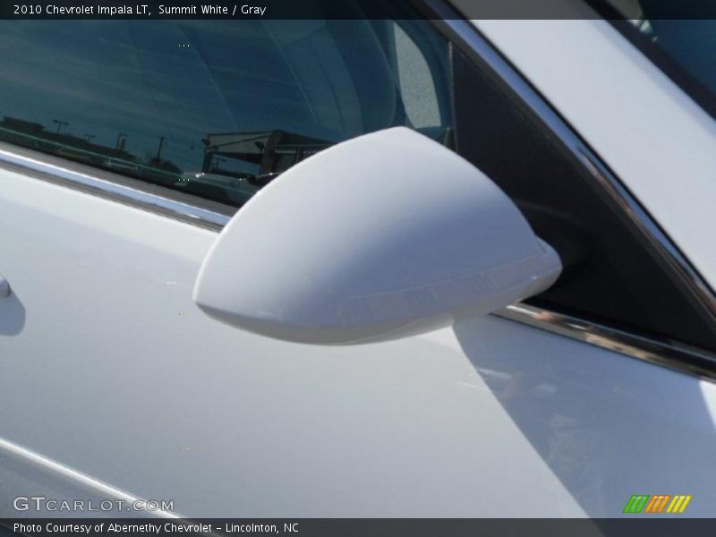 Summit White / Gray 2010 Chevrolet Impala LT