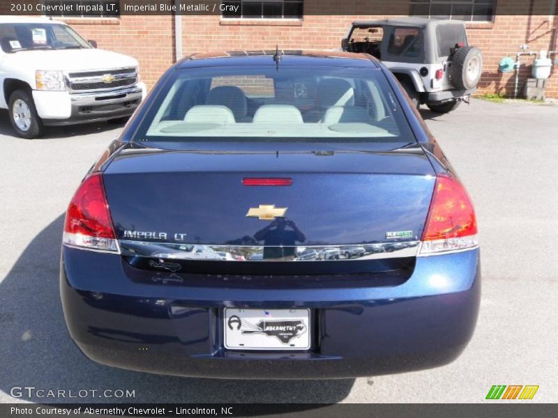 Imperial Blue Metallic / Gray 2010 Chevrolet Impala LT