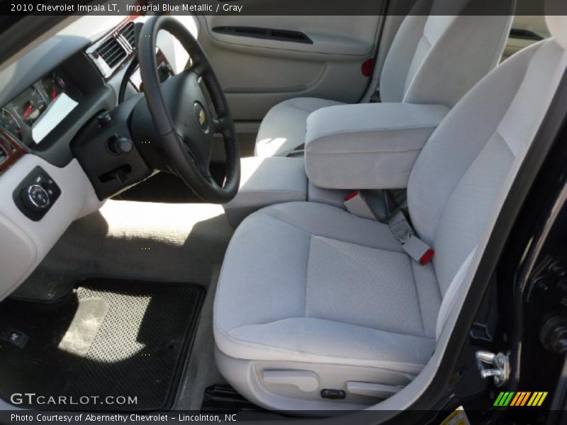 Imperial Blue Metallic / Gray 2010 Chevrolet Impala LT
