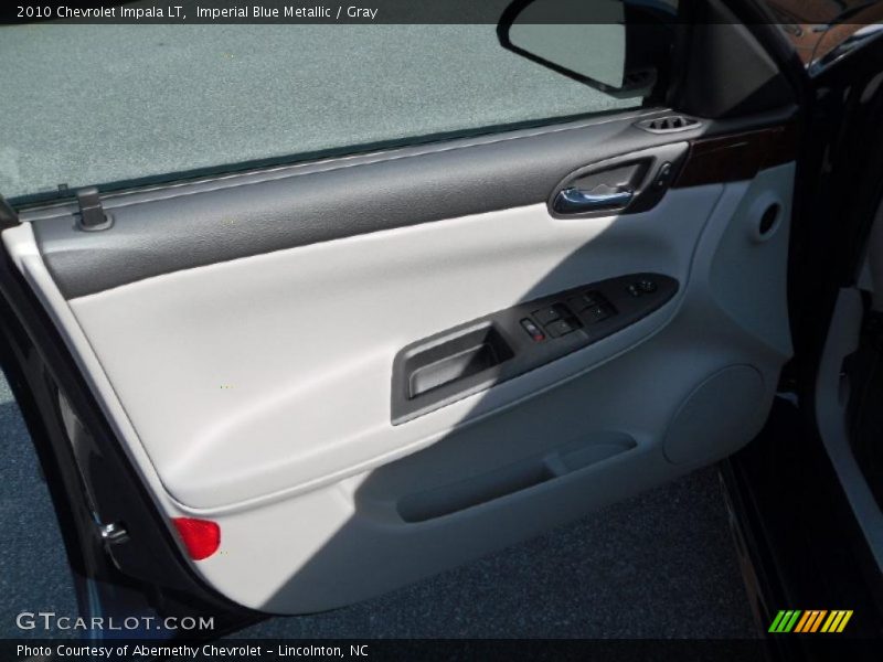 Imperial Blue Metallic / Gray 2010 Chevrolet Impala LT