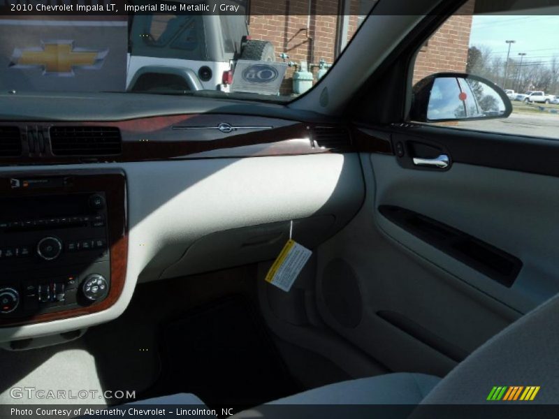 Imperial Blue Metallic / Gray 2010 Chevrolet Impala LT