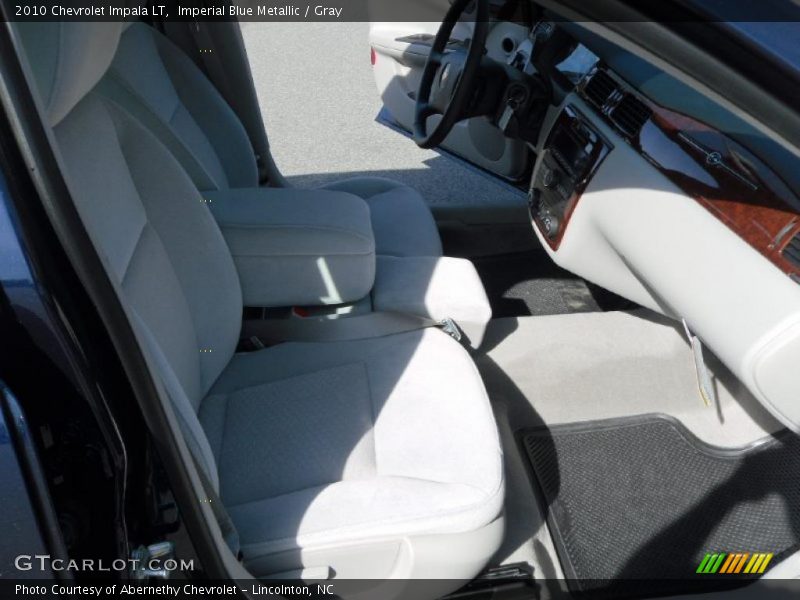 Imperial Blue Metallic / Gray 2010 Chevrolet Impala LT