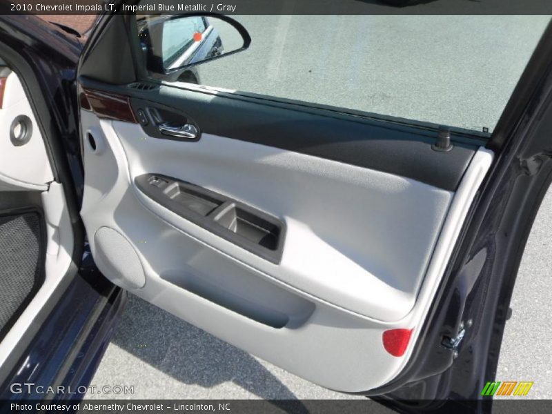 Imperial Blue Metallic / Gray 2010 Chevrolet Impala LT