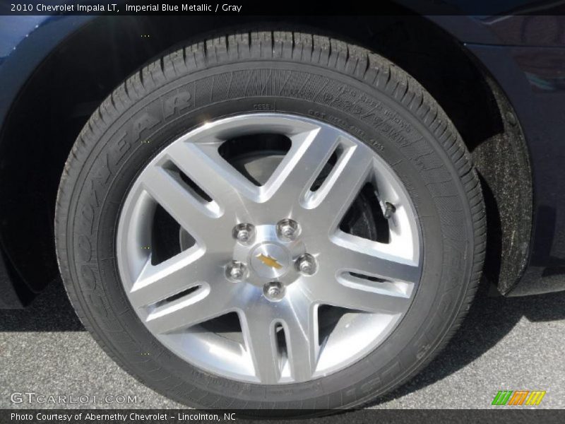 Imperial Blue Metallic / Gray 2010 Chevrolet Impala LT
