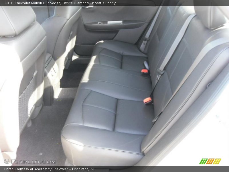 White Diamond Tricoat / Ebony 2010 Chevrolet Malibu LTZ Sedan
