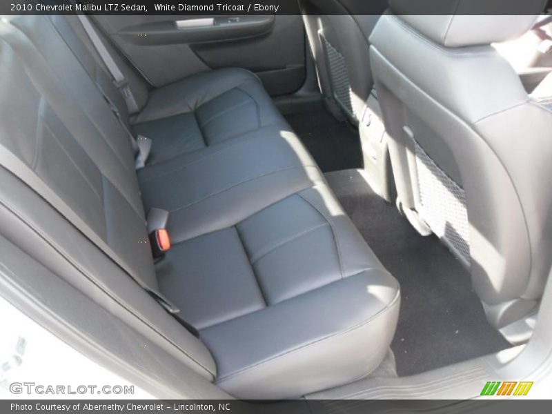 White Diamond Tricoat / Ebony 2010 Chevrolet Malibu LTZ Sedan
