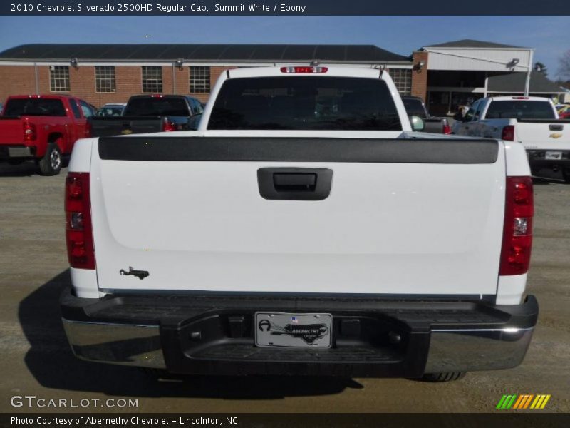 Summit White / Ebony 2010 Chevrolet Silverado 2500HD Regular Cab