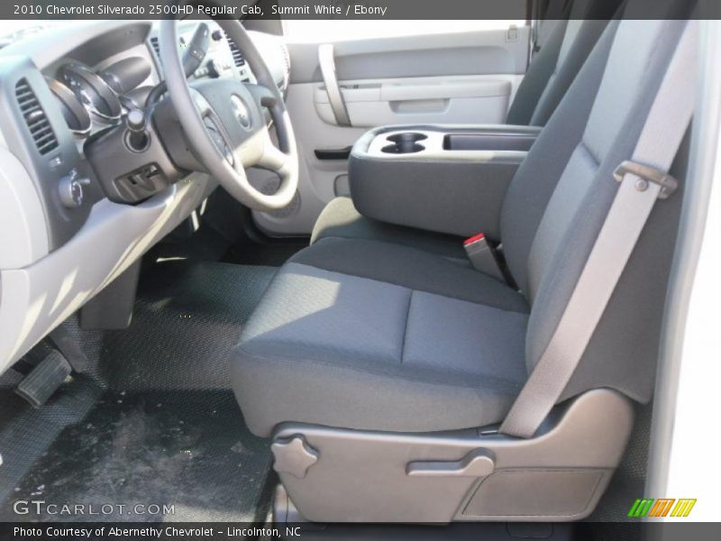 Summit White / Ebony 2010 Chevrolet Silverado 2500HD Regular Cab