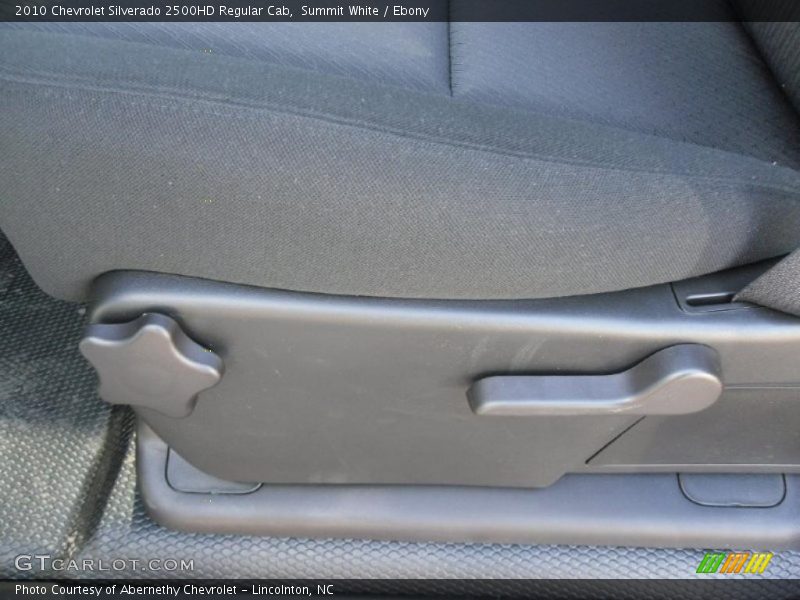 Summit White / Ebony 2010 Chevrolet Silverado 2500HD Regular Cab