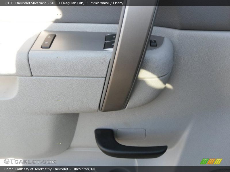 Summit White / Ebony 2010 Chevrolet Silverado 2500HD Regular Cab