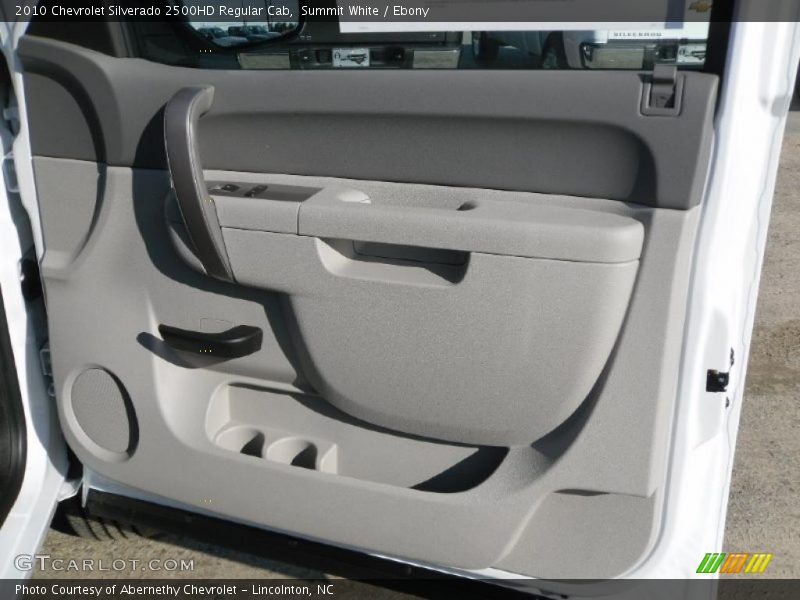 Summit White / Ebony 2010 Chevrolet Silverado 2500HD Regular Cab
