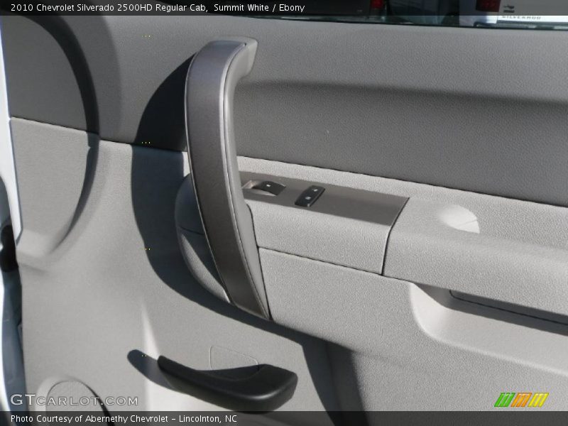Summit White / Ebony 2010 Chevrolet Silverado 2500HD Regular Cab