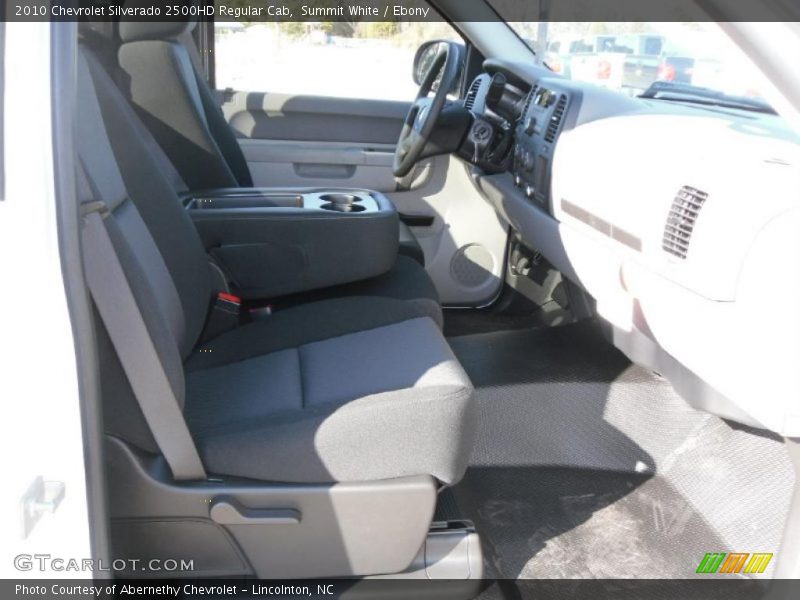 Summit White / Ebony 2010 Chevrolet Silverado 2500HD Regular Cab