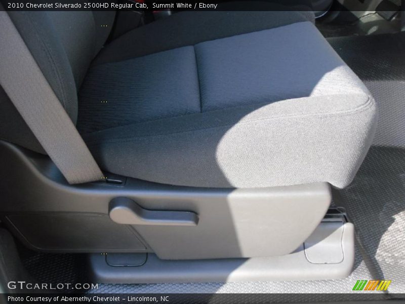 Summit White / Ebony 2010 Chevrolet Silverado 2500HD Regular Cab