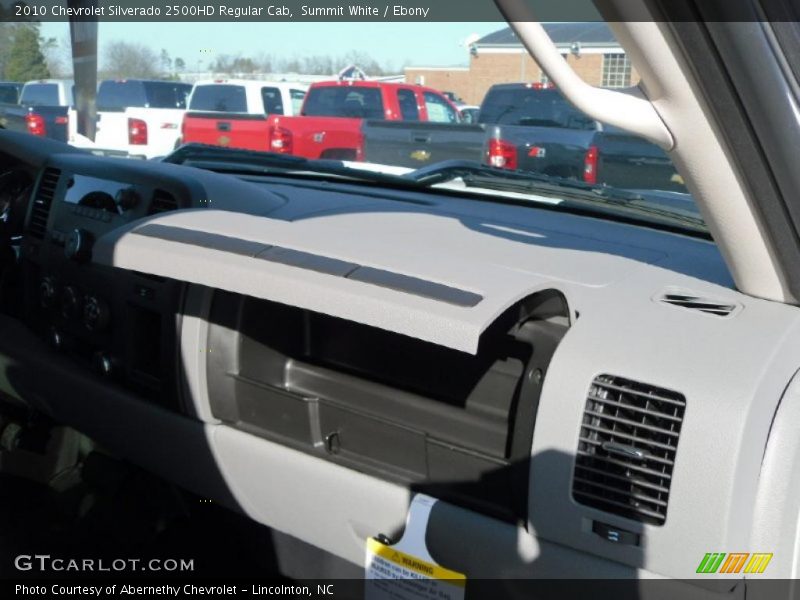 Summit White / Ebony 2010 Chevrolet Silverado 2500HD Regular Cab