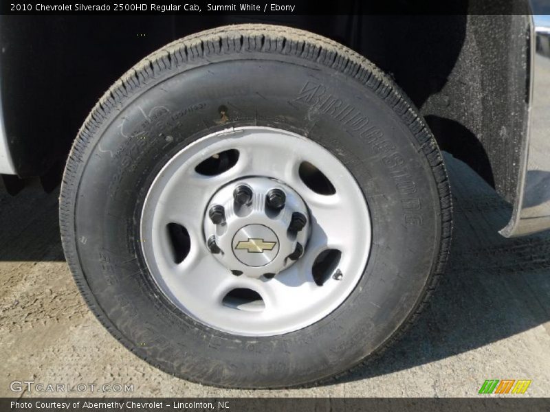 Summit White / Ebony 2010 Chevrolet Silverado 2500HD Regular Cab