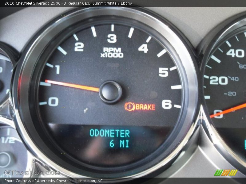 Summit White / Ebony 2010 Chevrolet Silverado 2500HD Regular Cab