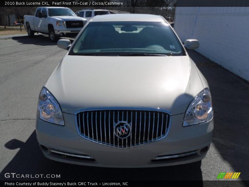 Pearl Frost Tri-Coat / Cocoa/Cashmere 2010 Buick Lucerne CXL