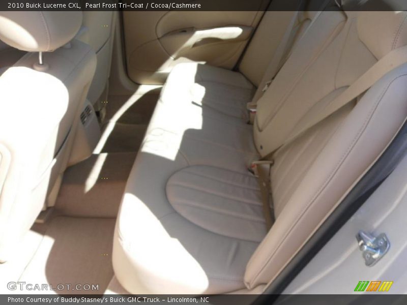 Pearl Frost Tri-Coat / Cocoa/Cashmere 2010 Buick Lucerne CXL