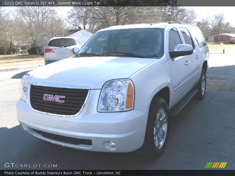 Summit White / Light Tan 2010 GMC Yukon XL SLT 4x4