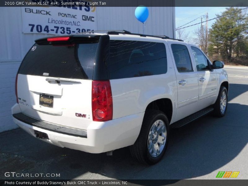 Summit White / Light Tan 2010 GMC Yukon XL SLT 4x4