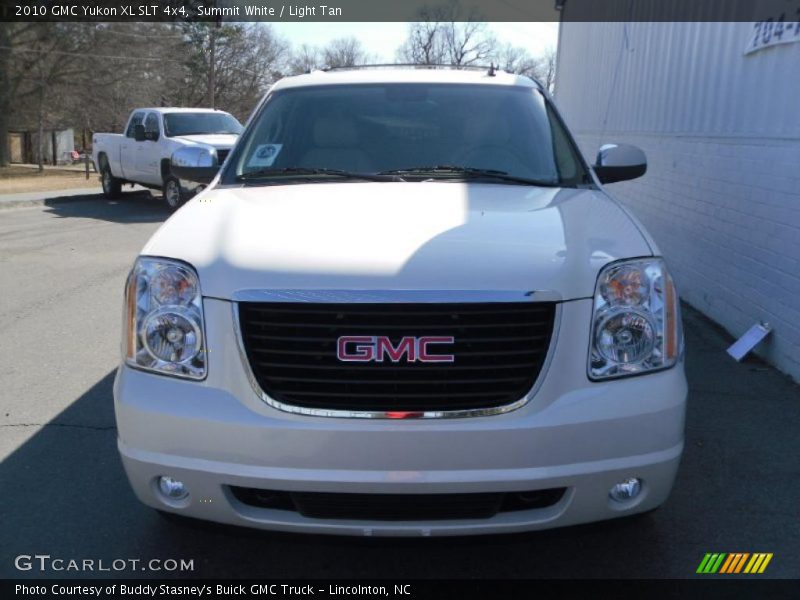 Summit White / Light Tan 2010 GMC Yukon XL SLT 4x4