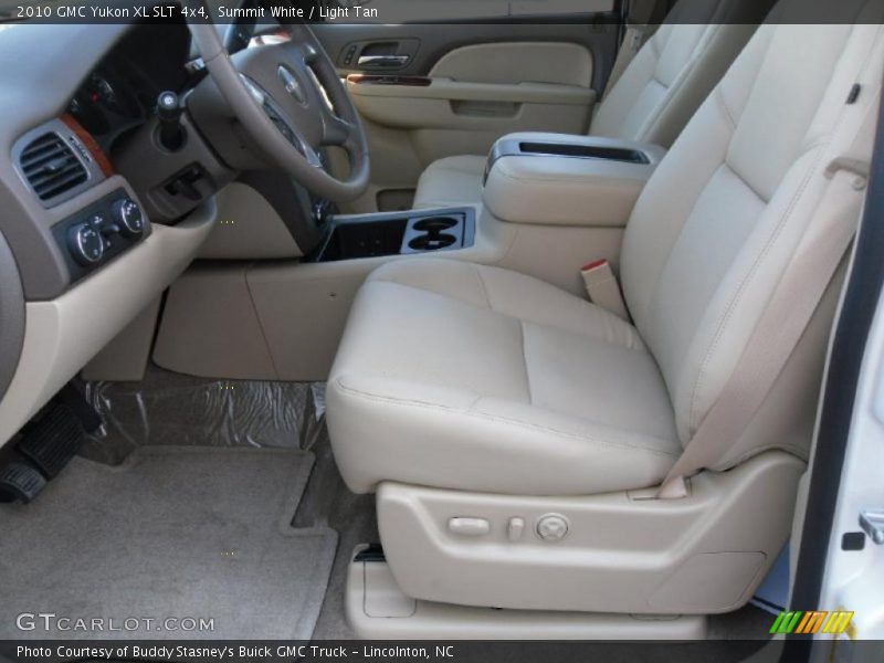 Summit White / Light Tan 2010 GMC Yukon XL SLT 4x4