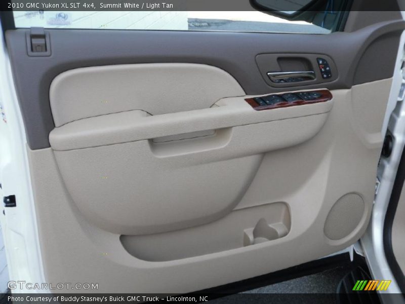 Summit White / Light Tan 2010 GMC Yukon XL SLT 4x4