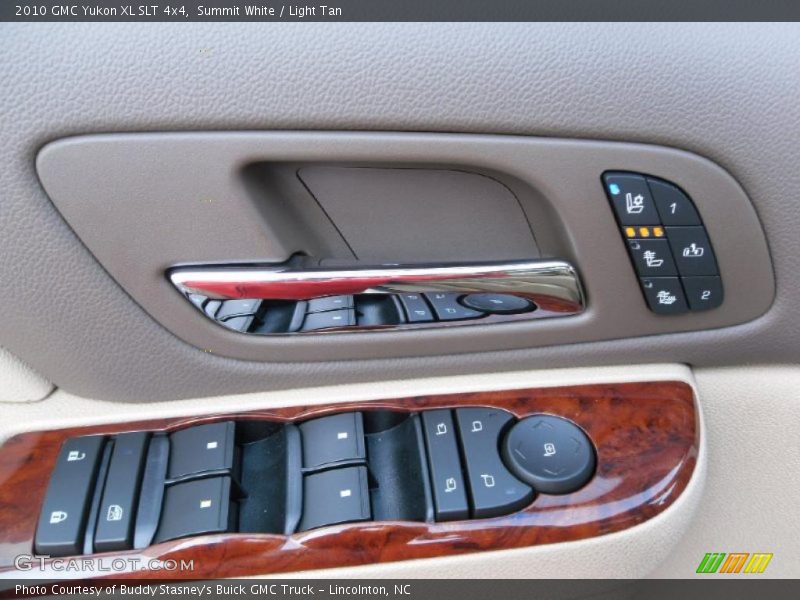 Summit White / Light Tan 2010 GMC Yukon XL SLT 4x4