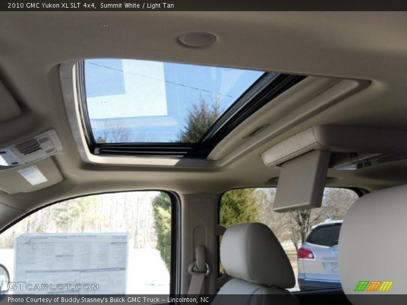 Summit White / Light Tan 2010 GMC Yukon XL SLT 4x4