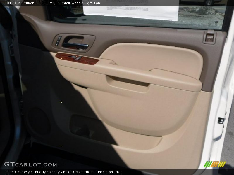 Summit White / Light Tan 2010 GMC Yukon XL SLT 4x4