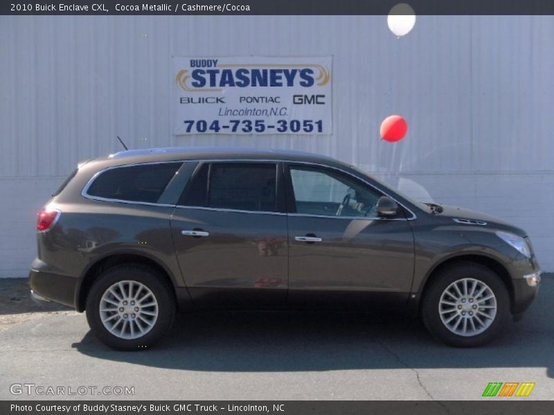 Cocoa Metallic / Cashmere/Cocoa 2010 Buick Enclave CXL